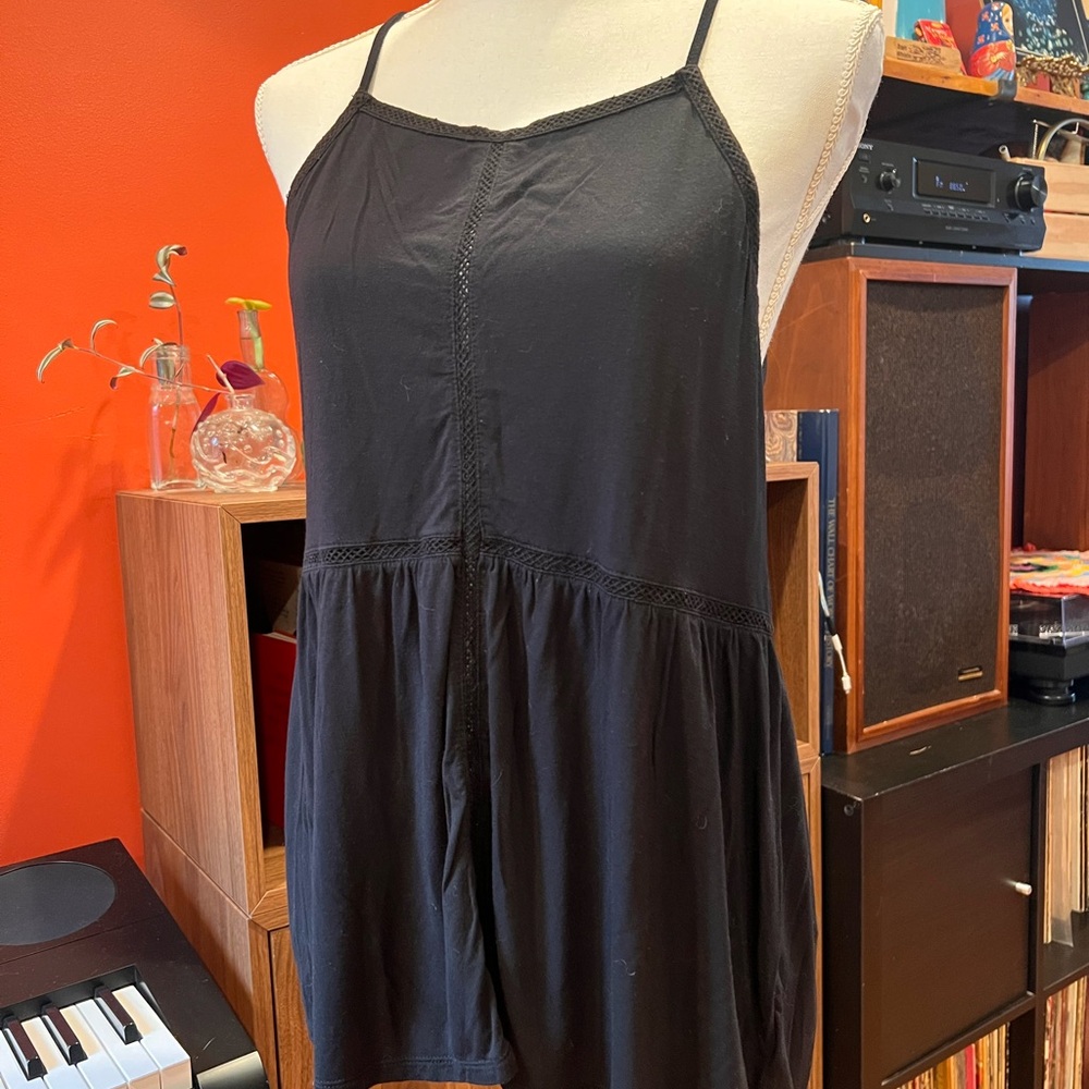 American Eagle Outfitters Black Soft & Sexy Tank Top